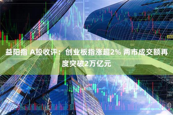 益阳指 A股收评：创业板指涨超2% 两市成交额再度突破2万亿元